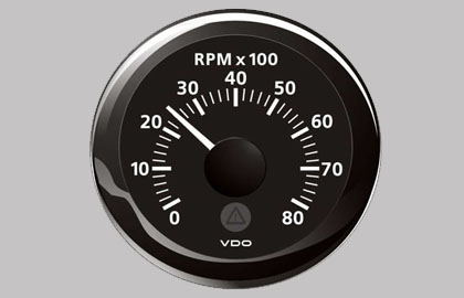 Marine Tachometer 8000 RPM Gauges